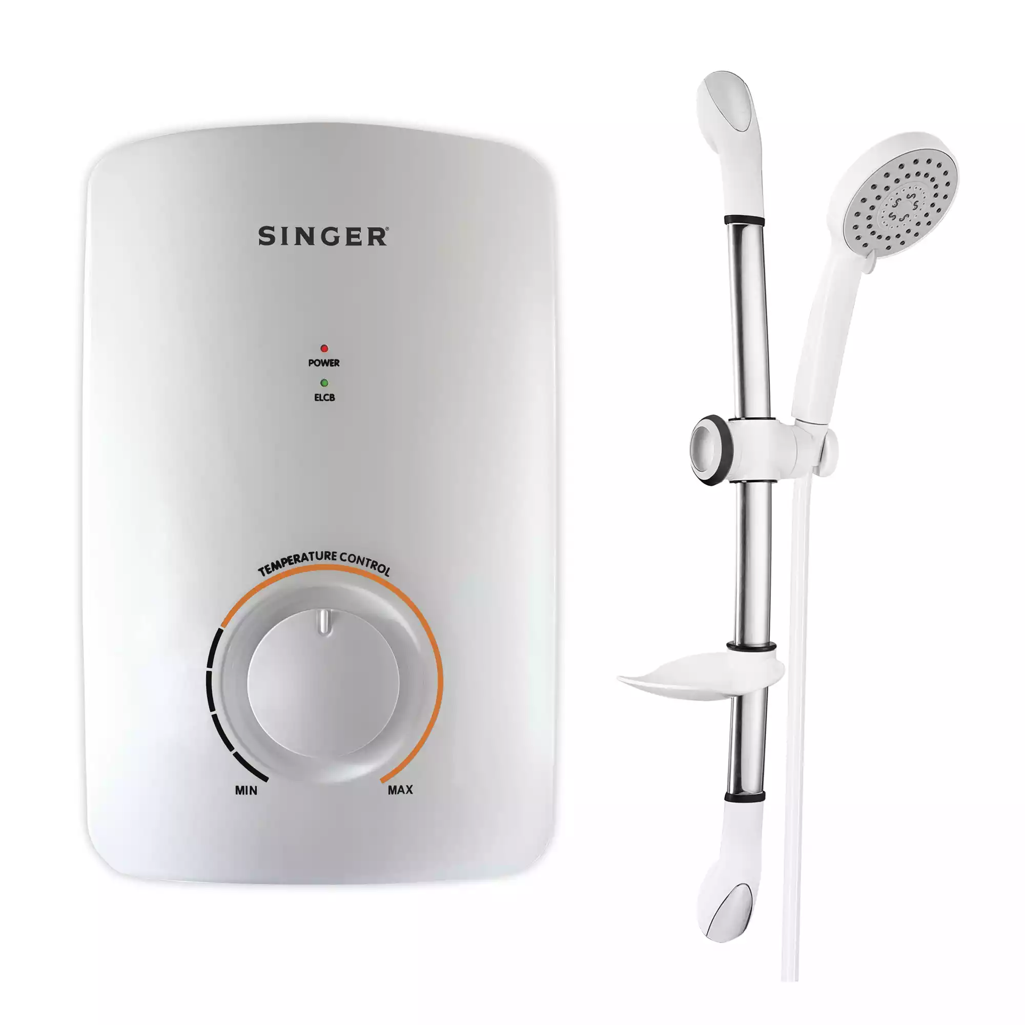 Singer 3.5kW Instant Shower Heater SWH-119E | Without Pump