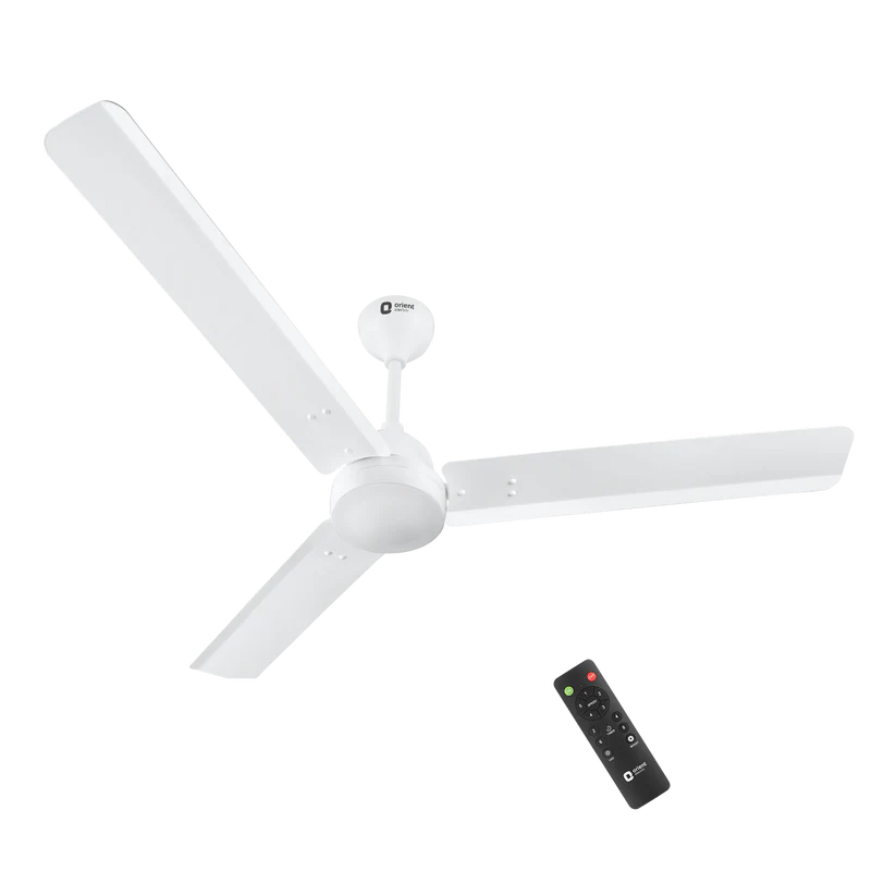Orient Electric 48″ Aeon BLDC Ceiling Fan – Platinum Silver | Remote Control