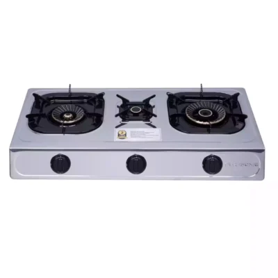 Puresonic 3-Burner Stainless Steel Gas Stove (PS-SSTB72025)