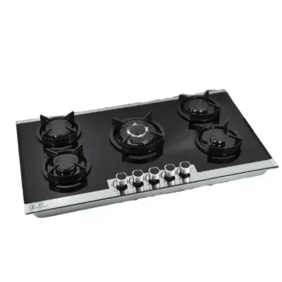 Puresonic 5-Burner Glass Top Gas Hob (PS-TG5B9075)