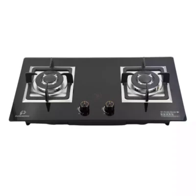 Puresonic 2-Burner Glass Gas Hob (PS-TG2B7610)